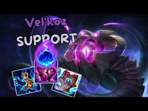 Vel'koz Support Does so much damage it's unfear [Vel'koz Support]