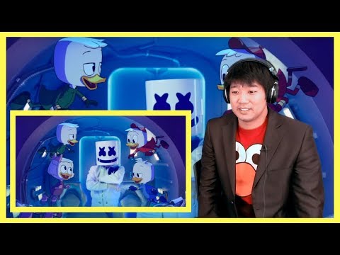 Marshmello x DuckTales - FLY (Music Video) REACTION