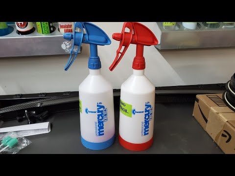 Kwazar Mercury Spray Bottles added to my Detailing Arsenal