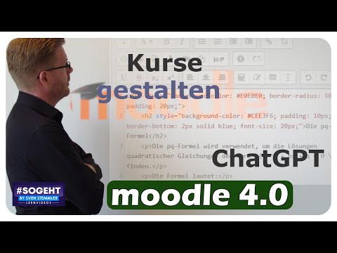 Moodle neu gedacht: KI-gestützte Kursdesigns mit ChatGPT