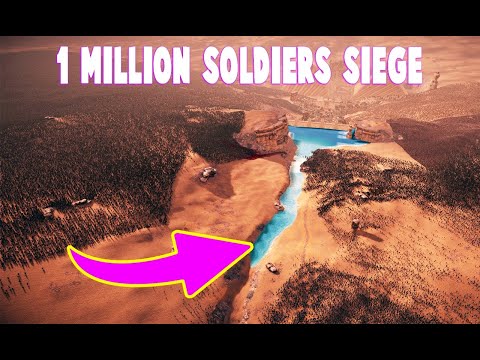 1 MILLION PERSIANS vs 250,000 SPARTANS, ARCHERS & CATAPULTS- Siege- Ultimate Epic Battle Simulator 2