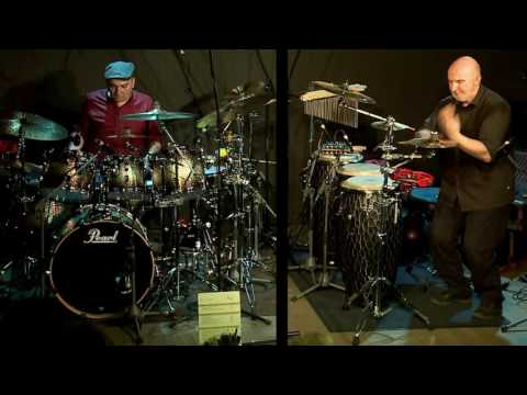 tHUNder Duo - 13.10.2015 Budapest Music Center, - Gabor Dornyei /drums, Kornel Horvath / percussion