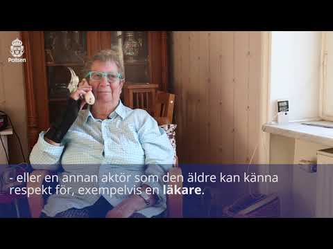 Skydda dig mot bedrägerier – äldre