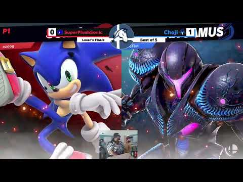 Smash at UC Davis #9 Losers Finals - SuperPlushSonic (Sonic) Vs. FATED Choji (Dark Samus)