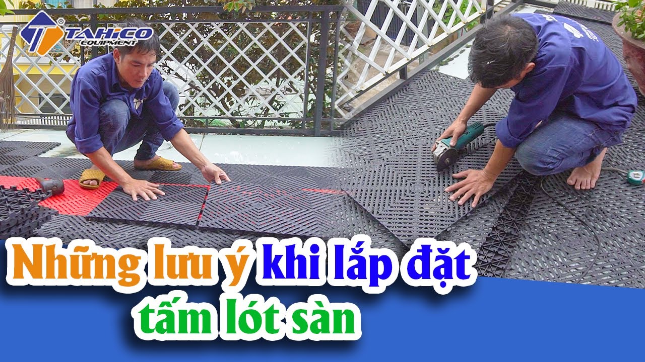 Kinh nghiệm thi công lắp đặt tấm lót sàn rửa xe CHUẨN 4