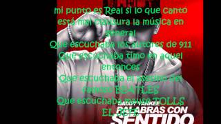 Palabras con Sentido - Daddy Yankee LETRA VIDEO OFICIAL