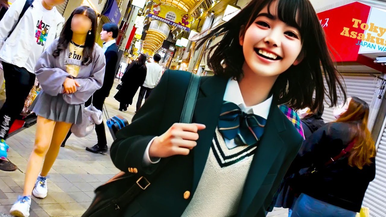 Tokyo Asakusa 🐶 Let's go at night ♪💖 4K non-stop 1 hour