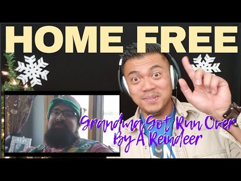 GRANDMA GOT RUN OVER BY A REINDEER by HOME FREE | Bruddah Sam's REACTION vids