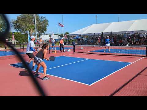Pro Pickleball Mixed Split Age at US Open 2023