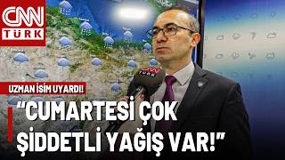 İstanbul'da Hafta Sonu Nasıl Geçecek? Hava Tahmini Uzmanı Cengiz Çelik CNN TÜRK'