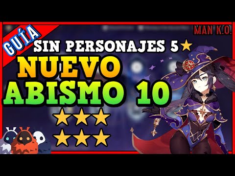 ☠️ NUEVO ABISMO - ABISMO 10 F2P ☠️[Guía + Gameplay] (SIN USAR PERSONAJES 5⭐) ▶ Genshin Impact