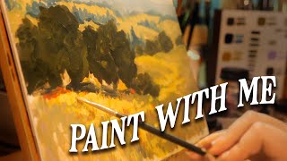 PAINT WITH ME ✿ How "copying" other artists improved my painting skills
