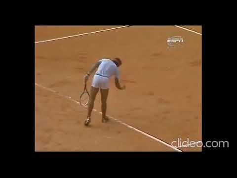 Guillermo Vilas / Mats Wilander Finale de Roland Garros 1982