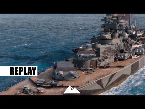 TIRPITZ, der schönste Brawler im Spiel? - World of Warships | [Replay] [Deutsch] [60fps]