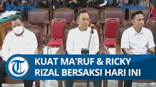 Kuat Ma'ruf & Ricky Rizal akan Bersaksi untuk Bharada E dalam Sidang Lanjutan Pembunuhan Brigadir J