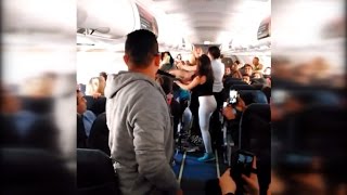 Massive Brawl Happens on Plane After Woman Refused to Turn Music Down