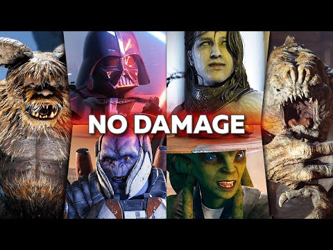 STAR WARS Jedi Survivor - All Bosses (Grandmaster | No Damage) [4K 60FPS] PC