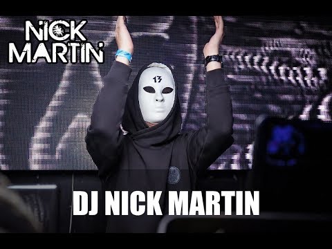 DJ Nick Martin - кадры со съемок