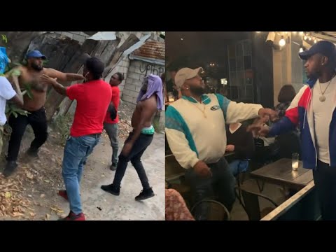 Queenz Flip gets pay back on Ding Dong after getting jumped by his boys in Jamaica