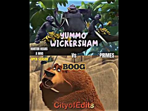Boog vs Yummo Wickersham #openseason #hortonhearsawho #vsbattle #1v1 #vs #whoisstronger #debate