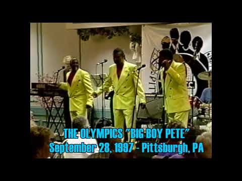 The Olympics  "Big Boy Pete"  Live  - 1997