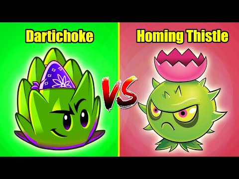 Plants Vs Plants: Dartichoke Vs Homing Thistle in Ancient Egypt || Plants Vs Zombies 2