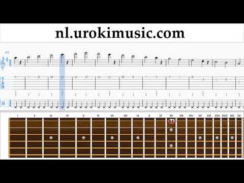 Gitaar Leren Spelen Mariah Carey - All I Want For Christmas Is You Tablatura Deel#1 oefeningen um