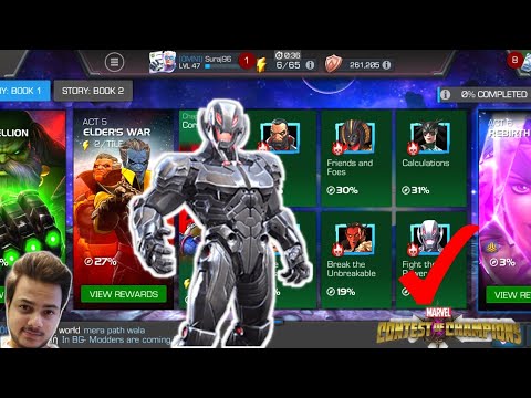 ACT 5.4.6 (Fight the Power)COMPLETION AND MASTERY SETUP | MCOC GAMEPLAY IN HINDI |