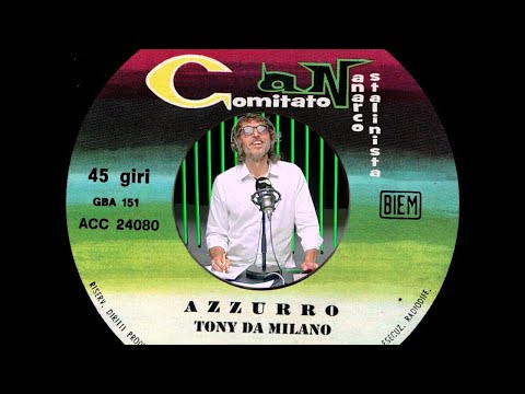 Tony da Milano canta "Azzurro" - La Zanzara 18.7.2023