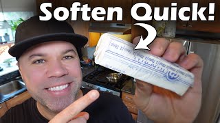 How to Soften Butter Quickly (best way to soften butter)