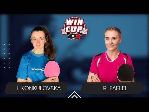 11:00  Iryna Konkulovska - Romaniia Faflei West 1 WIN CUP 29.12.2023 | TABLE TENNIS WINCUP