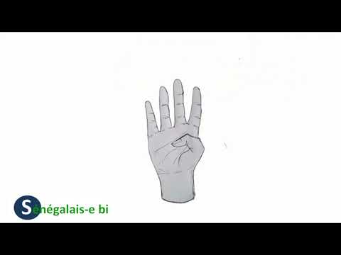 Ligua xamoul ci say baram: L'histoire des doigts de la main selon la tradition Olof