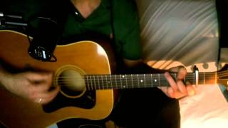 Bridge Over Troubled Water ~ Simon & Garfunkel - Glen Campbell ~ Acoustic Cover w/ Guild D-30