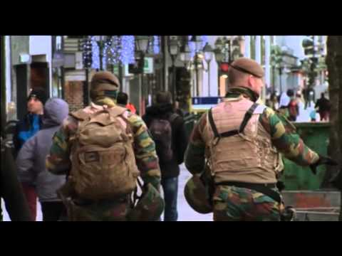 Två män gripna i Bryssel misstänkta för planering av terrorattack