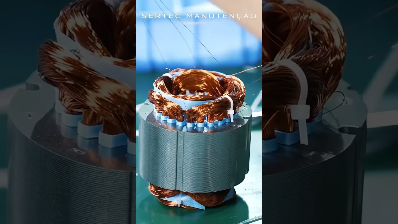 Stator rewinding