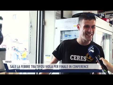 2023-06-06 FIRENZE - SALE LA FEBBRE TRA TIFOSI VIOLA PER FINALE IN CONFERENCE