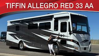 A preview image of the linked video showcasing 2026 Tiffin Allegro Red 33 AA