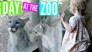 BABY MEETS WILD ANIMALS!