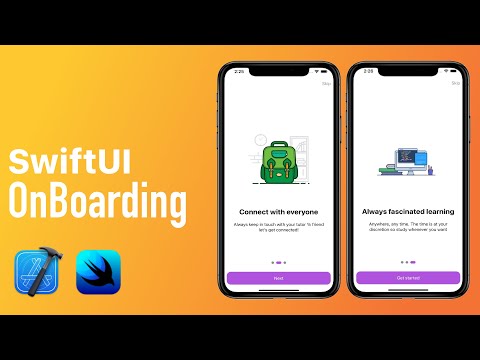 (iOS) - SwiftUI - OnBoarding - Tutorial - SpeedCode