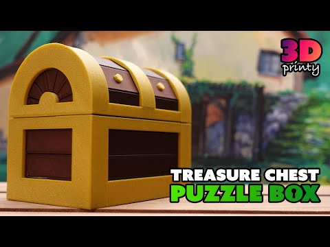 Treasure Chest Puzzle Box - Solution