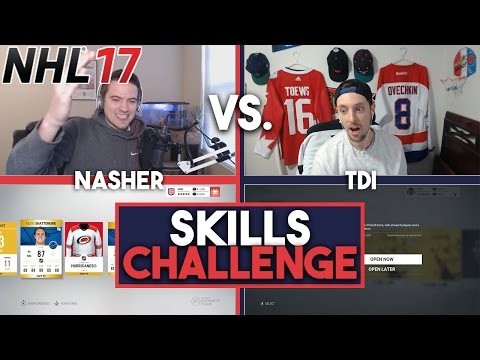 NHL 17 CRAZY SKILLS CHALLENGE w/ TDI
