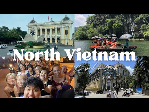 Fazendo um passeio de ônibus pelo Vietnã do Norte (visitando Hanói, Ha Long, Sa Pa) | Travel Vlog | Verão de 2023