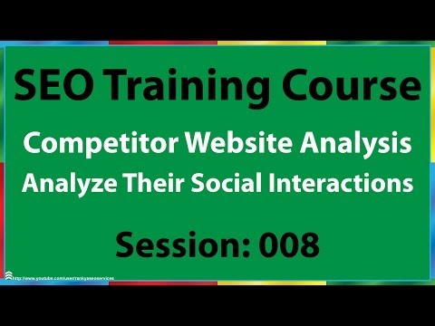 08 How to Analyze Competitor's Social Media for SEO