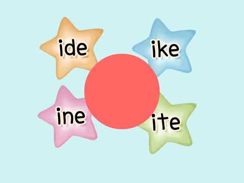 School Phonics 3 Unit 2 Sound Chant - ide ike ine ite