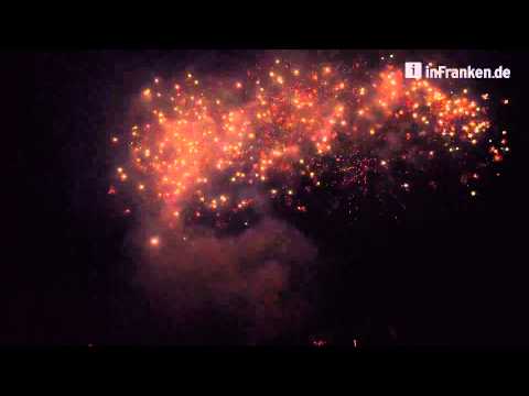 Heimatfest in Wilhelmsthal - das Feuerwerk