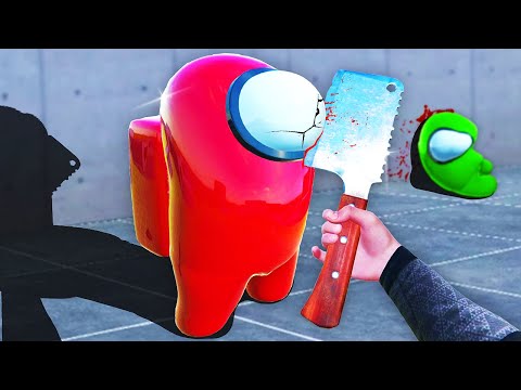 I Tortured my VR Among Us Imposter Friend... (Bonelab Multiplayer Mods)