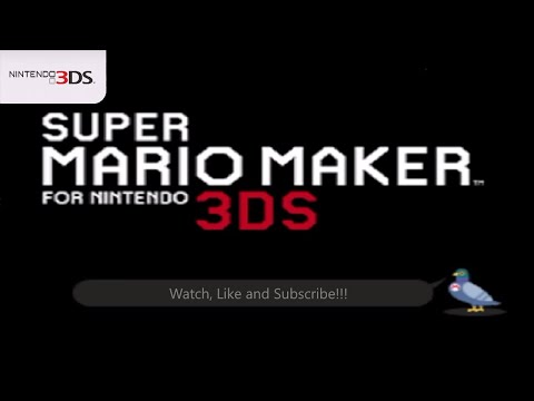 Super Mario Maker for Nintendo 3DS (Nintendo 3DS Gameplay)