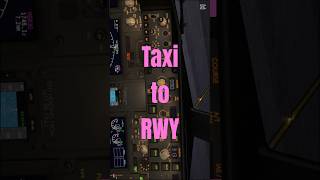 Taxi to Runway auf Flughafen Malaga für Flug nach Granada - #x-Plane - 2024-12 aus Live