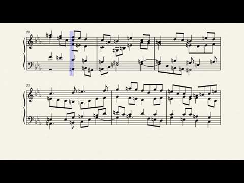 M. J. Nest: Fuge in c-Moll No.10 (abgespielt mit MuseScore, Klang: Oboe)