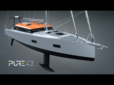 Pure 42 – aluminium lift keel performance cruiser yacht
